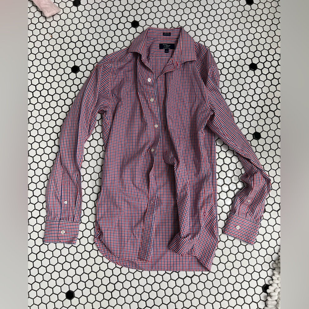 J crew Thompson shirtings button down shirt size small